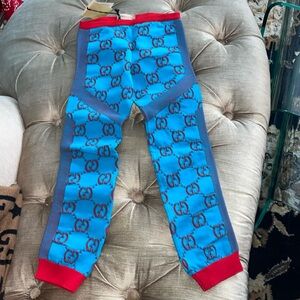 New Gucci children’s knit GG leggings